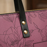 Flourish Leather Tote Bag