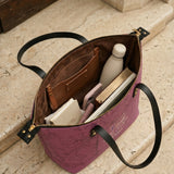 Flourish Leather Tote Bag