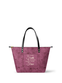 Flourish Leather Tote Bag