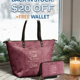 Flourish Leather Tote Bag Deal