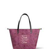 "Flourish" Leather Tote Bag