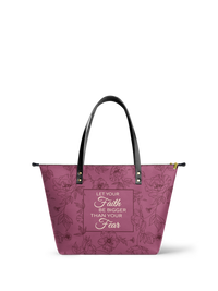 Flourish Leather Tote Bag