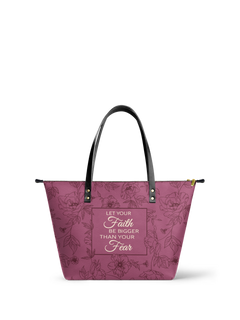 Flourish Leather Tote Bag