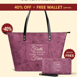 Flourish Leather Tote Bag Deal