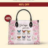 "Flutter" Leather Handbag