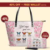 Flutter Leather Tote Bag Deal
