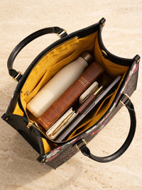 God Grant Me The Serenity Leather Handbag