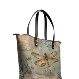 Hope Rising - Romans 15:13 Leather Tote Bag Preorder