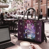 "Limitless" - Philippians 4:13 Leather Handbag