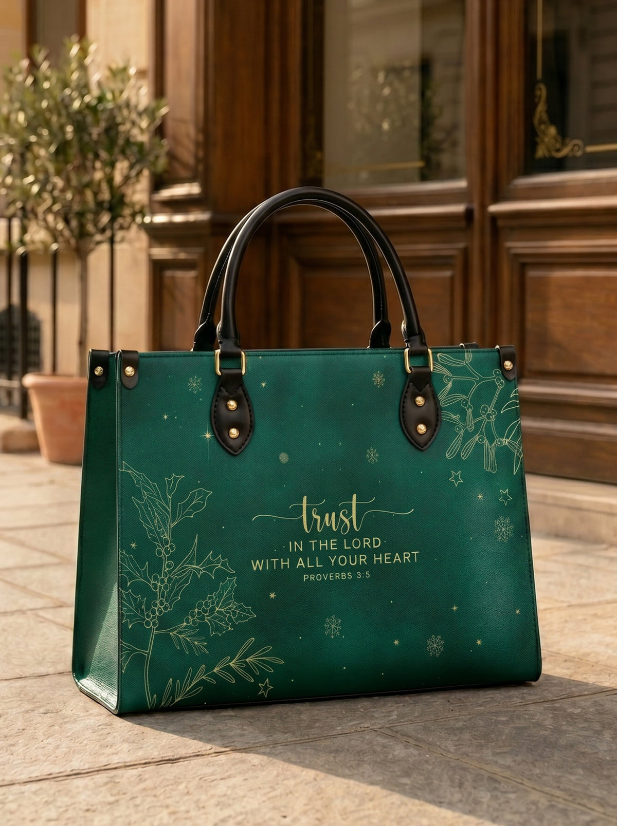 Joyful Leather Handbag