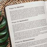 Mighty - Philippians 4:13 Leather Prayer Journal