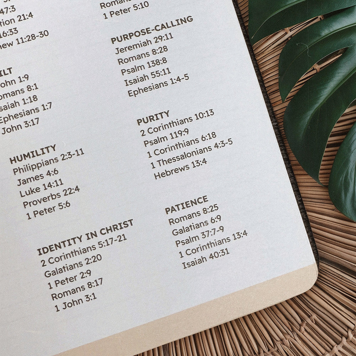 Mighty - Philippians 4:13 Leather Prayer Journal