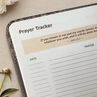 Treasured - Proverbs 3:5 Leather Prayer Journal