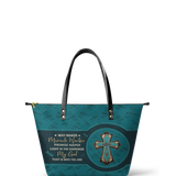 Lighthouse Leather Tote Bag