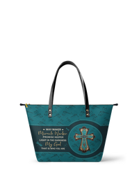 Lighthouse Leather Tote Bag
