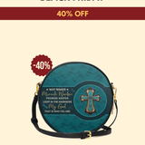 "Lighthouse" Circle Crossbody Bag