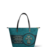 Lighthouse Leather Tote Bag