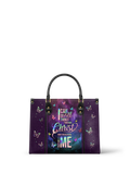 Limitless - Philippians 4:13 Leather Handbag