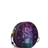 "Limitless" - Philippians 4:13 Circle Crossbody Bag
