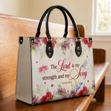 Melody - Psalm 118:14 Leather Handbag