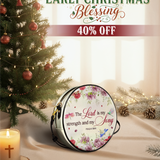 "Melody" - Psalm 118:14 Circle Crossbody Bag