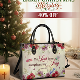 "Melody" - Psalm 118:14 Leather Handbag