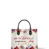 "Melody" - Psalm 118:14 Leather Handbag