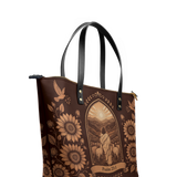 My Shepherd – Psalm 23:1 Leather Tote Bag Preorder