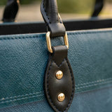 Be Still And Know That I Am God Psalm 46:10 Leather Handbag