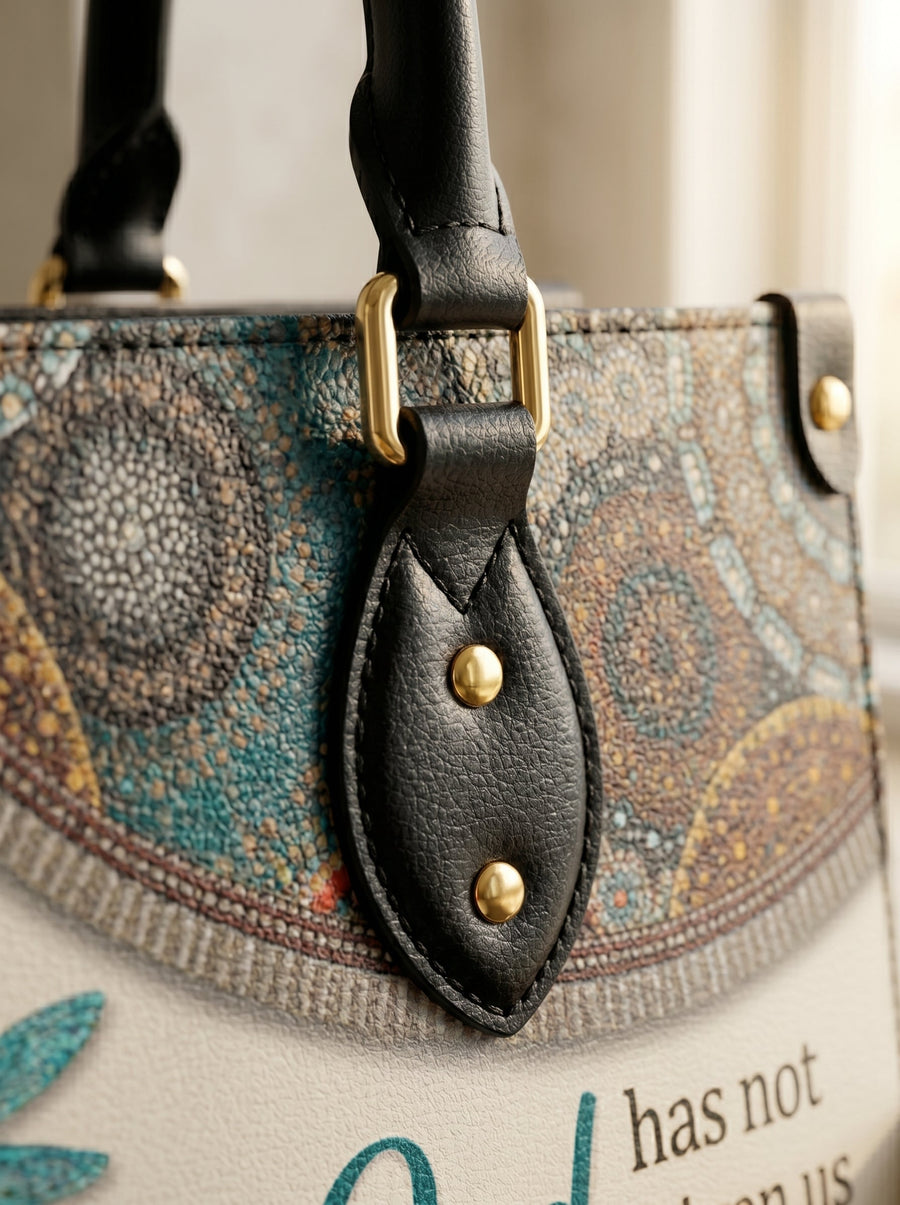 Poise - 2 Timothy 1:7 Leather Handbag