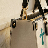Poise - 2 Timothy 1:7 Leather Handbag