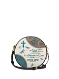 Poise - 2 Timothy 1:7 Circle Crossbody Bag