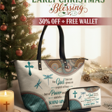 Poise - 2 Timothy 1:7 Leather Tote Bag Deal
