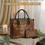 "Possible" - Luke 1:37 Leather Handbag Deal