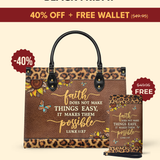 Possible - Luke 1:37 Leather Handbag Deal