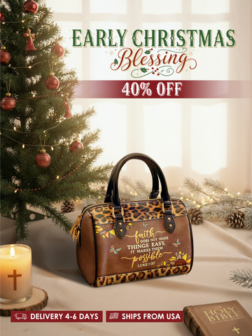 "Possible" - Luke 1:37 Mini Satchel