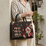 Pray Leather Handbag