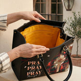 Pray Leather Handbag