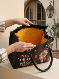 Pray Leather Handbag