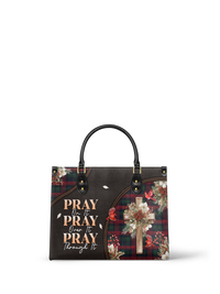 Pray Leather Handbag