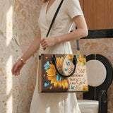 Presence - Psalm 46:10 Leather Handbag Deal