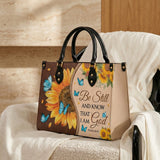 Presence - Psalm 46:10 Leather Handbag Deal