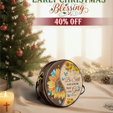 "Presence" - Psalm 46:10 Circle Crossbody Bag