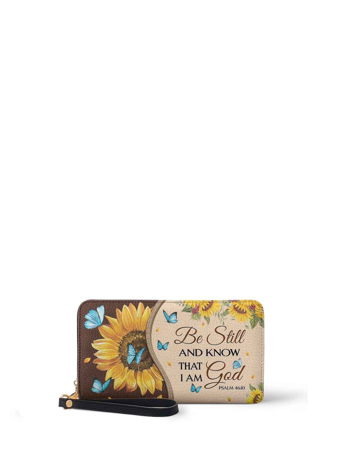 Presence - Psalm 46:10 Leather Wallet Deal