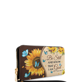Presence - Psalm 46:10 Leather Wallet Deal