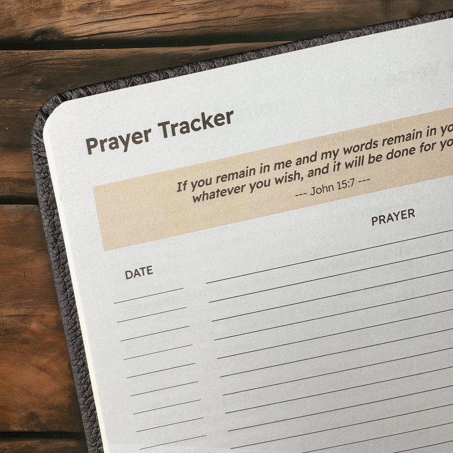 Pathway - Proverbs 3:6 Leather Prayer Journal