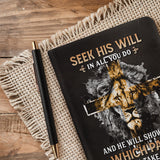 Pathway - Proverbs 3:6 Leather Prayer Journal