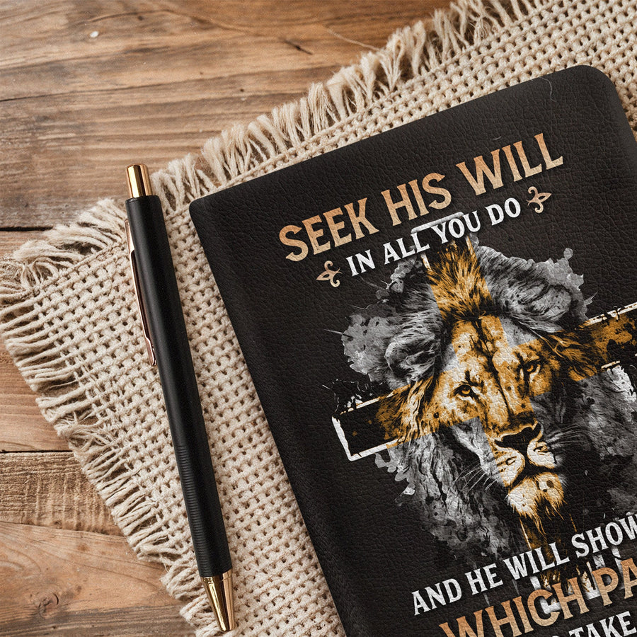 Pathway - Proverbs 3:6 Leather Prayer Journal