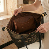 Pure - Matthew 5:8 Leather Tote Bag