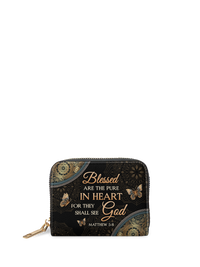 Pure - Matthew 5:8 Mini Wallet